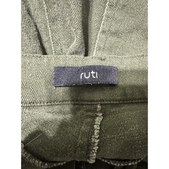 High Rise Green Jeans - Picture 4 of 7